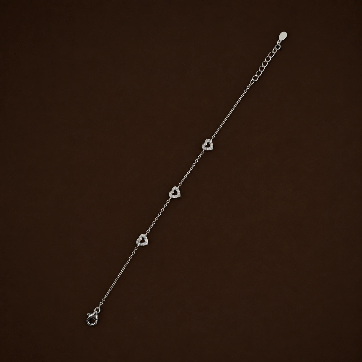 Silver & Cubic Zircon Bracelet