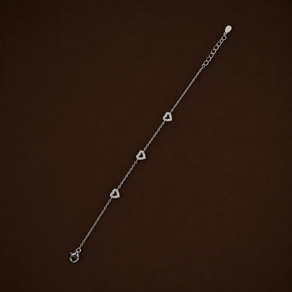 Silver & Cubic Zircon Bracelet