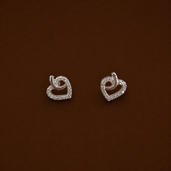 Silver & Cubic Zircon Earrings