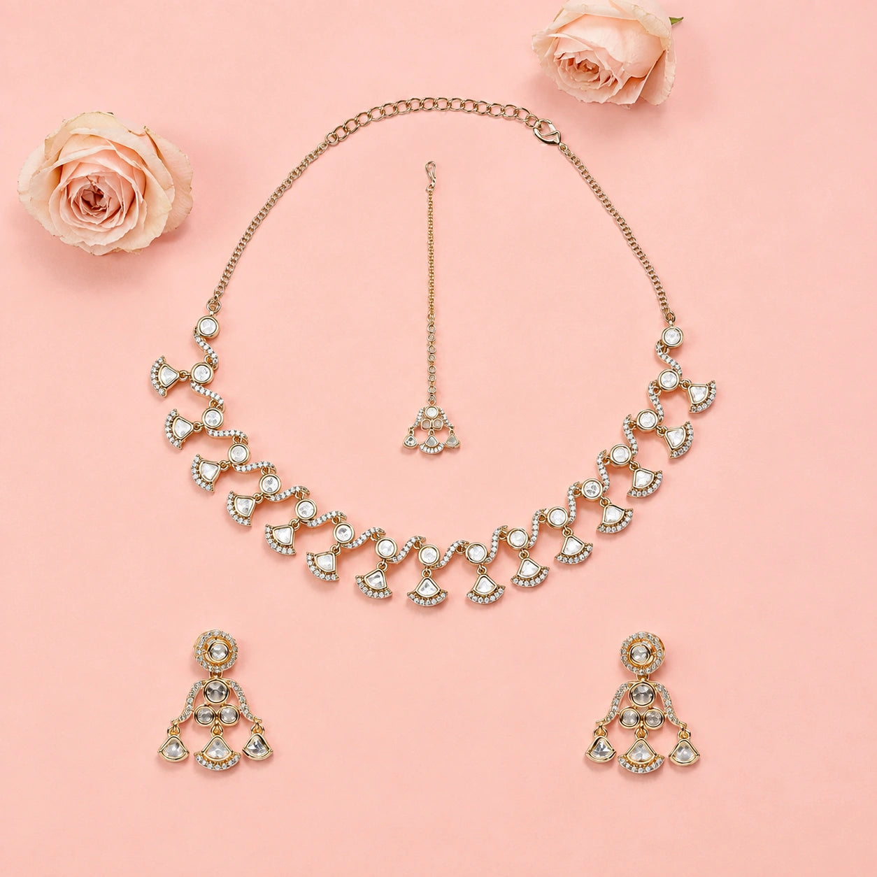 Antique Gold Necklace Set