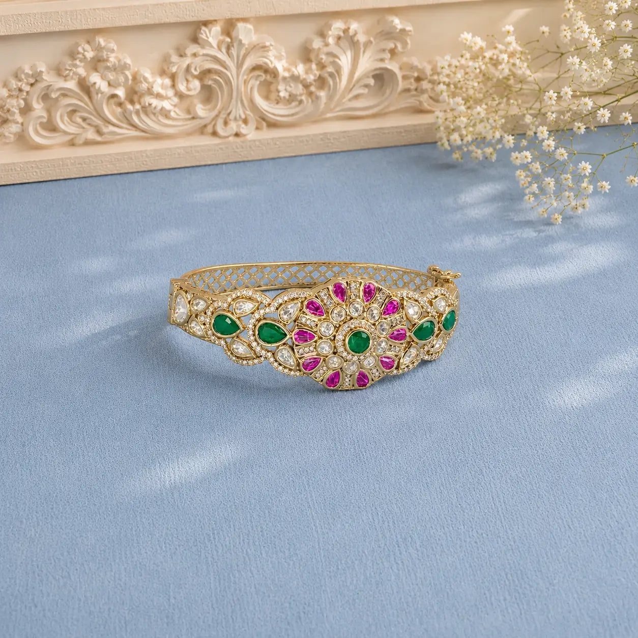 Ruby Emerald Bracelet
