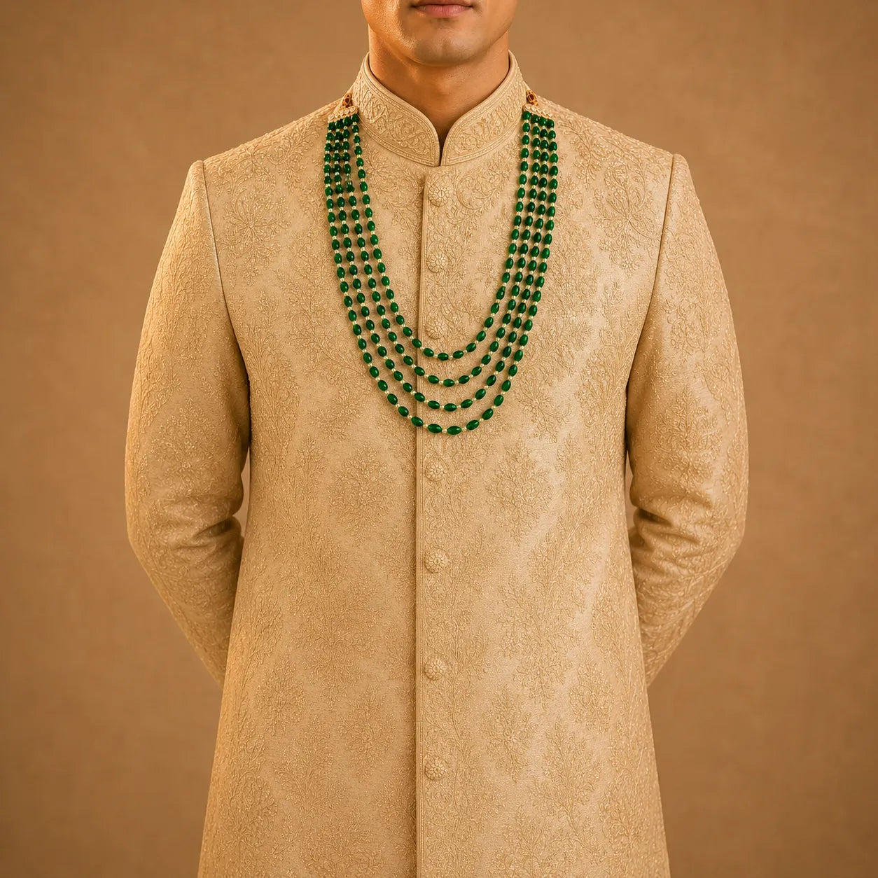Green Groom Mala