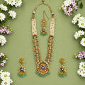 Mint Beads Long Set