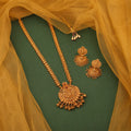 Golden Oxidised Long Set
