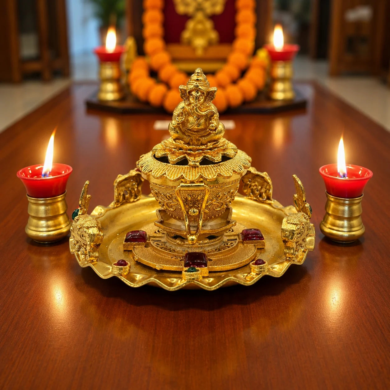 Temple Sindoor Dabbi