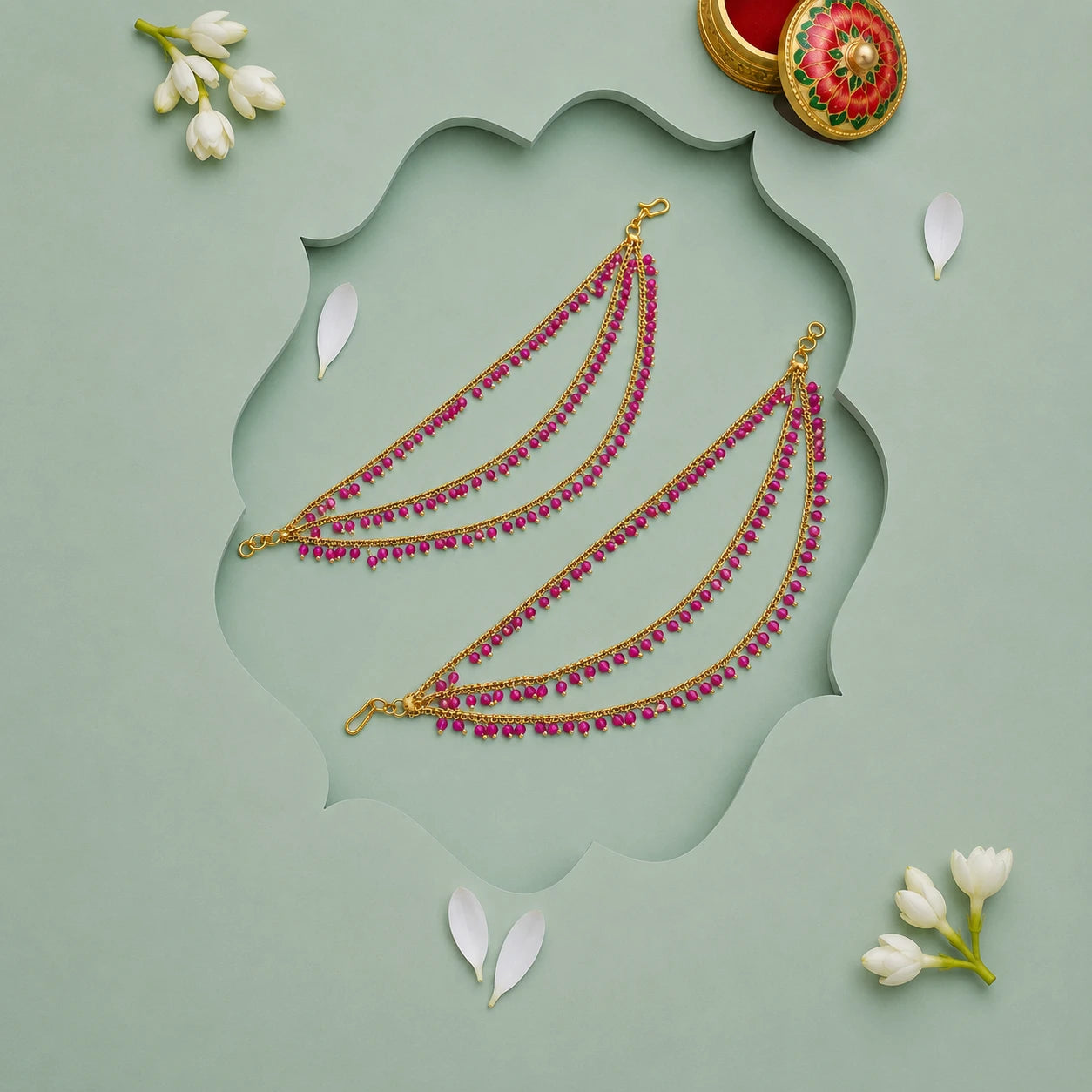 Ruby Hanging Kaan Chain