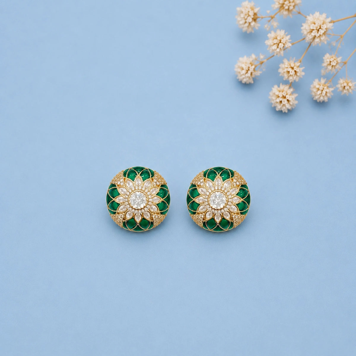 Mint With Pink Meena Tops
