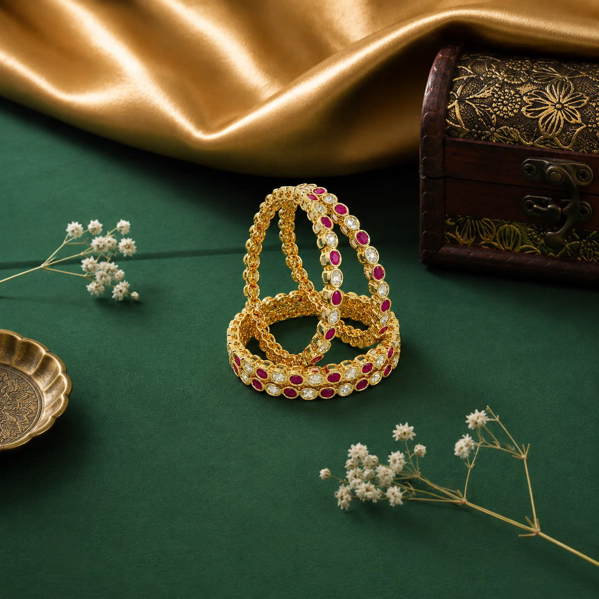 Ruby Bangles