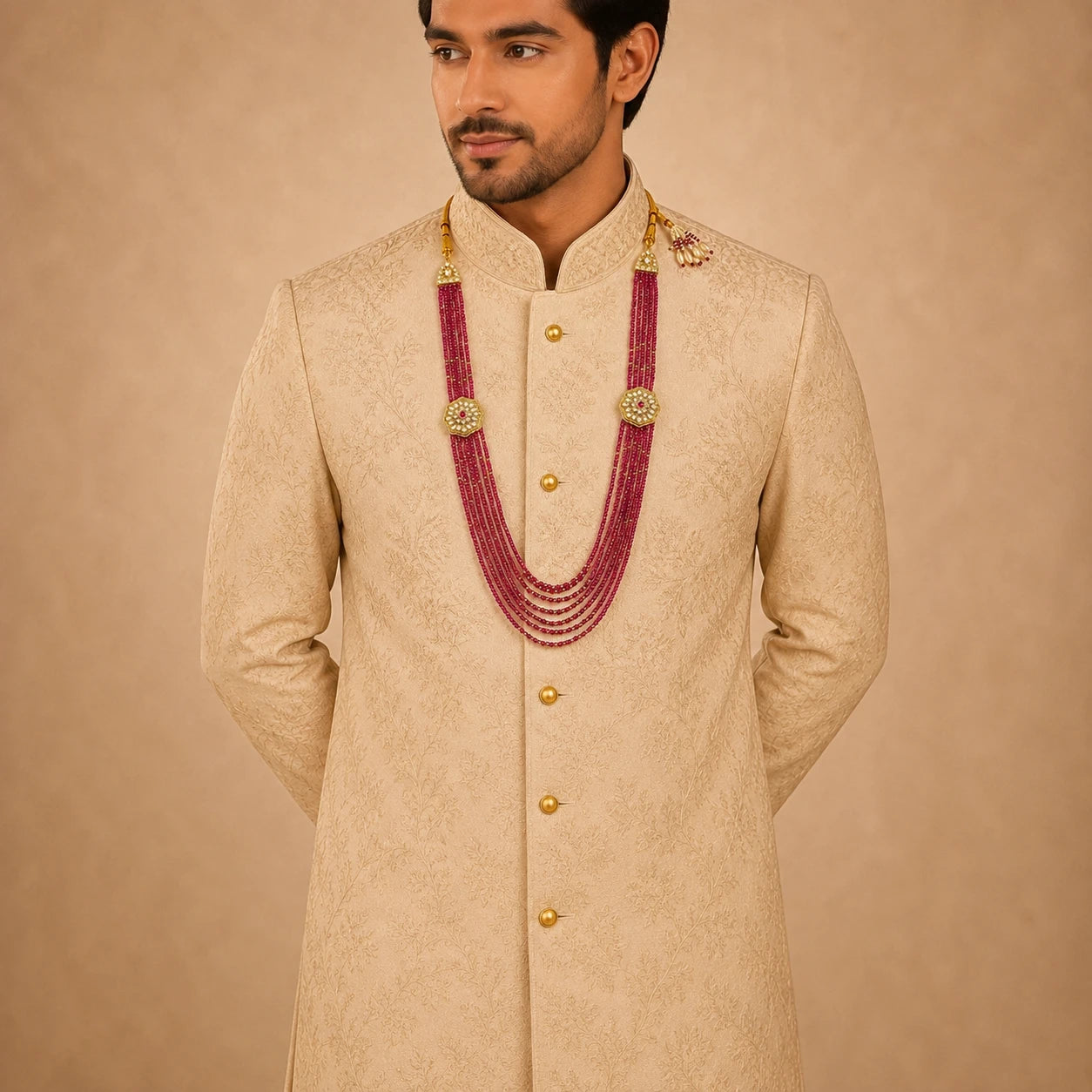 Golden Groom Mala