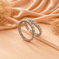 Cubic Zircon With Moti Bangles